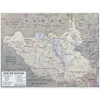 Large Scale Detailed Political Map Of Sudan With Relief Roads Images