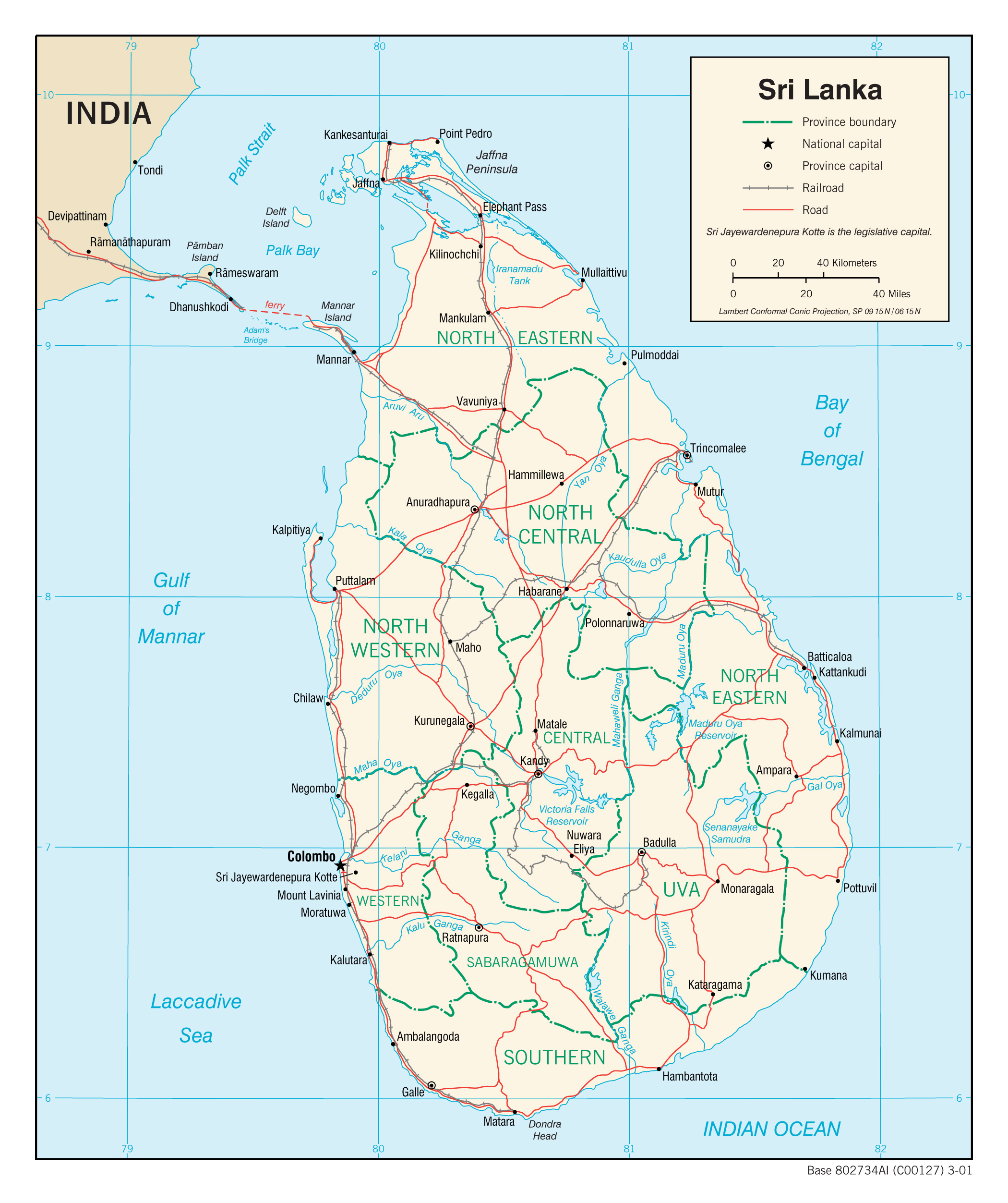 Sri Lanka Map Of World Map