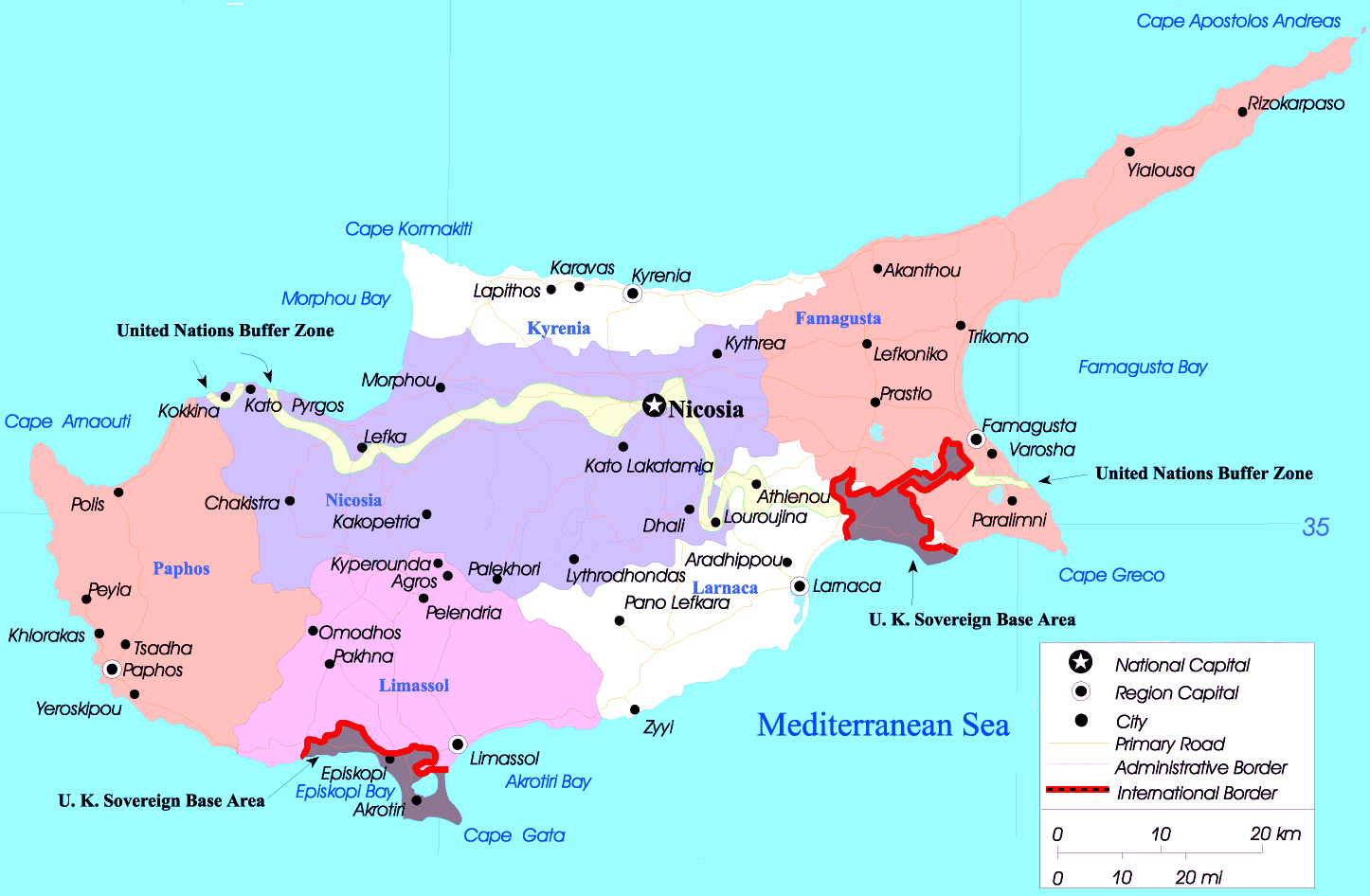 Cyprus Political Map Order And Download Cyprus Political Map | Porn Sex ...