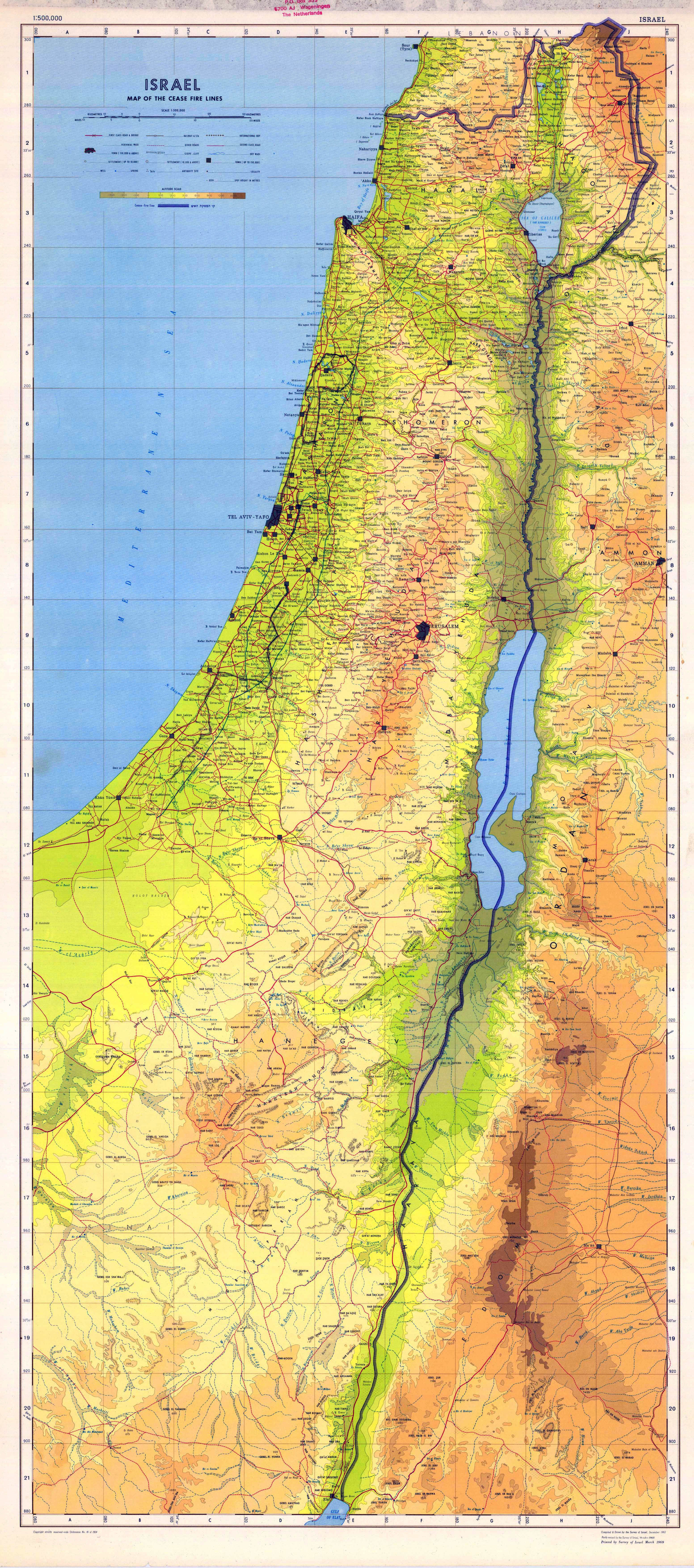 Map Of Israel And Geographical Facts Where Israel Is Vrogue Co