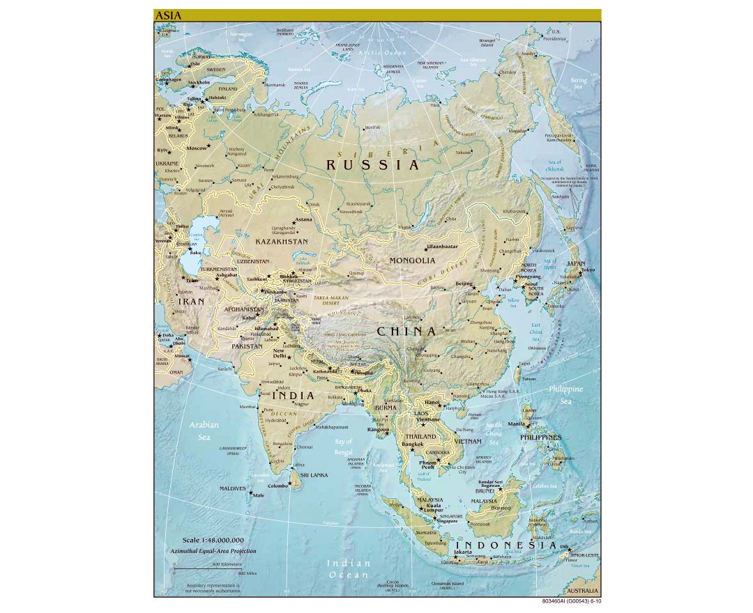 Maps Of Asia And Asian Countries Collection Of Maps Of Asia