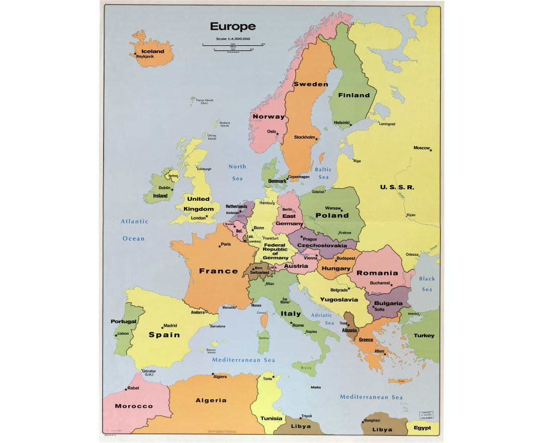 high resolution map of europe black and white Maps Of Europe And European Countries Collection Of Maps Of high resolution map of europe black and white