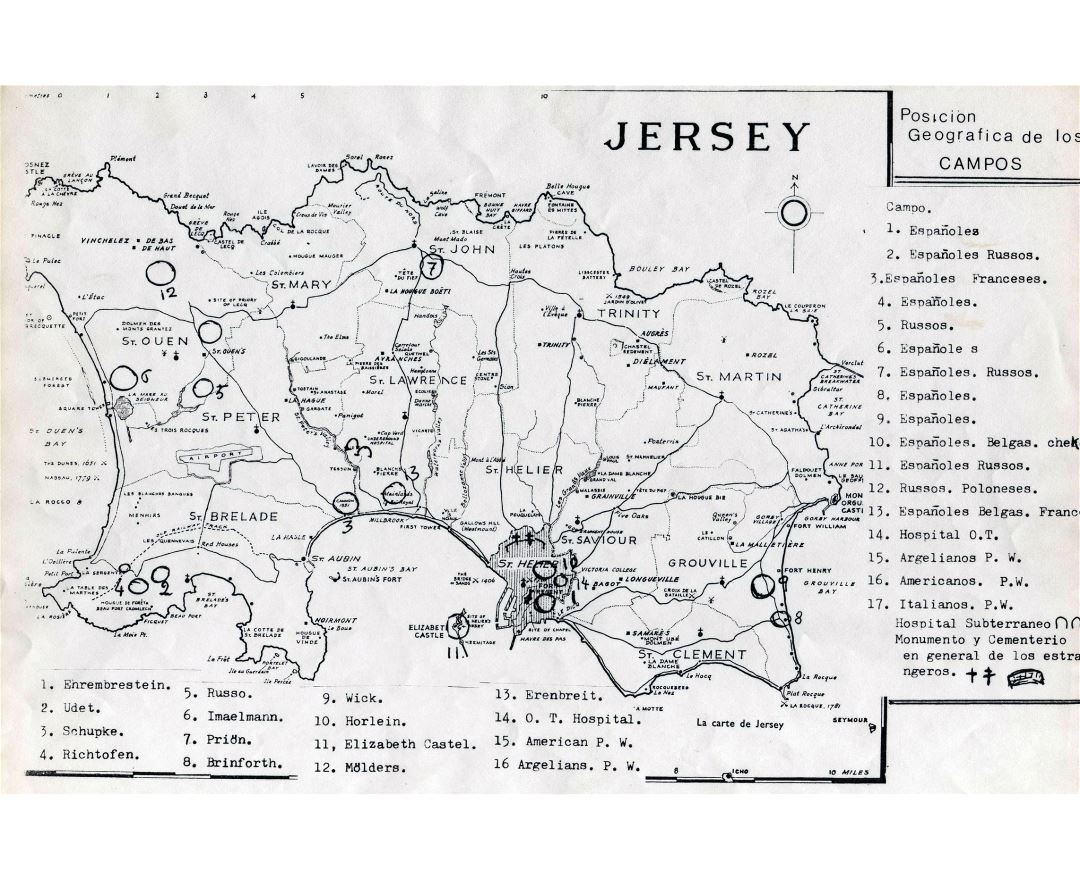 Maps Of Jersey Collection Of Maps Of Jersey Island Europe
