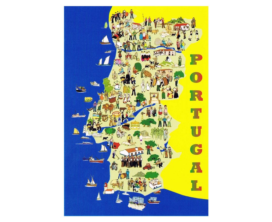 Maps of Portugal | Collection of maps of Portugal | Europe ...