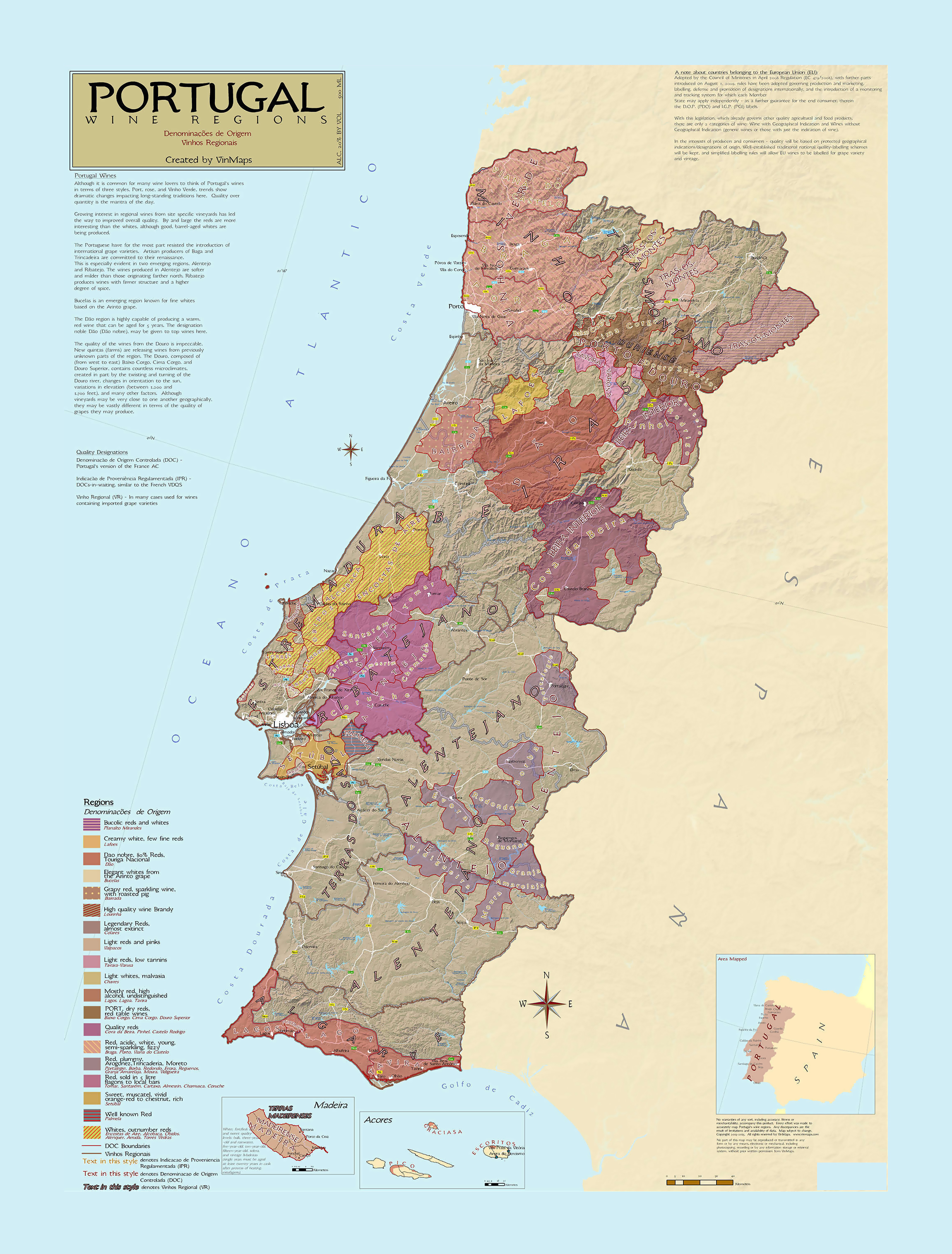 Mapa Vitivinícola de Portugal – Torre de Palma