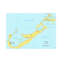 Detailed Map Of Bermuda With Roads And Cities Thumbnail 