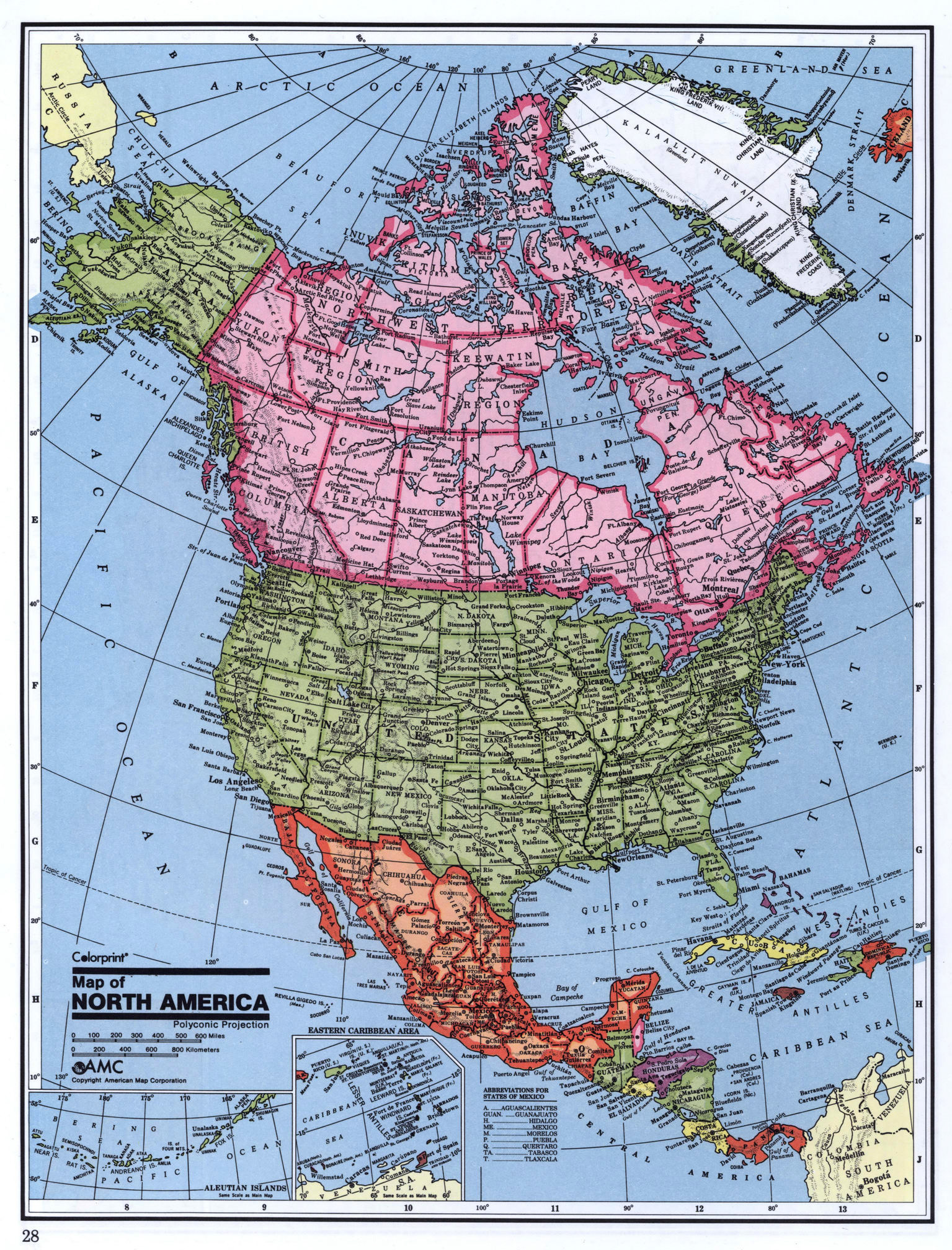 map for north america        <h3 class=
